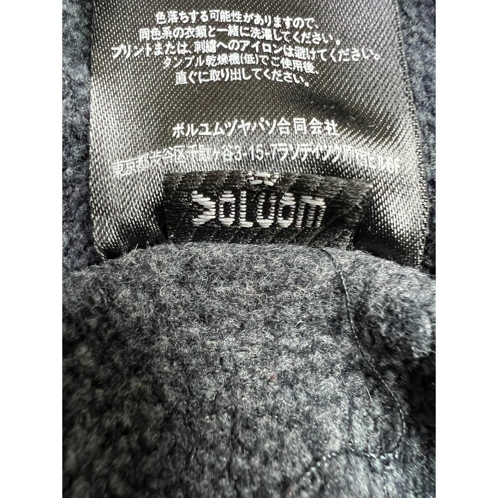 Volcom Hoodie Mens Large Blue Classic Fit Fleece Henley Pullover Sweatshirt - Picture 11 of 13